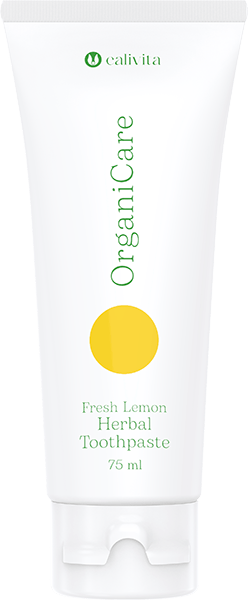 OrganiCare Fresh Lemon Herbal Toothpaste - Caliviva