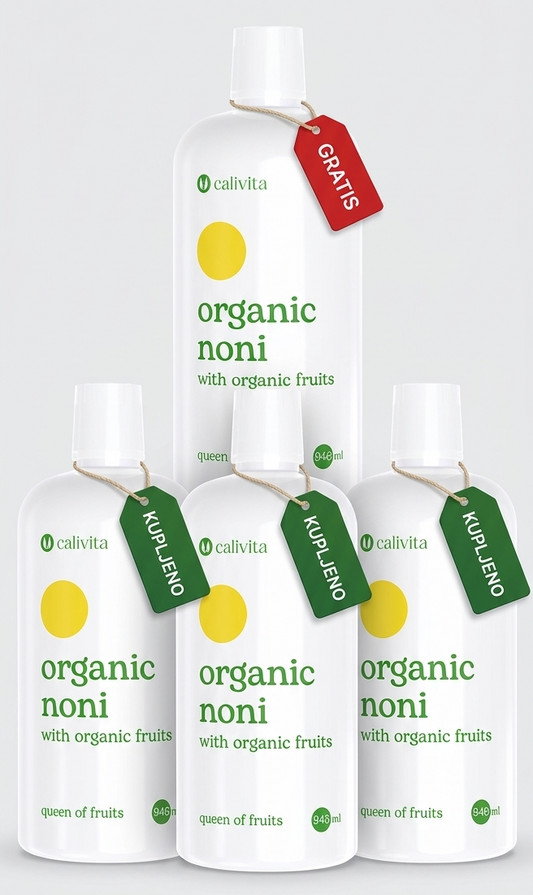 Organic Noni Paket 3+1 GRATIS